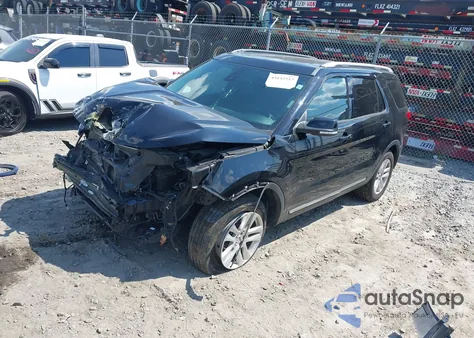 2018 Ford Explorer Xlt z USA, uszkodzony, nr VIN 1FM5K8D88JGB94120